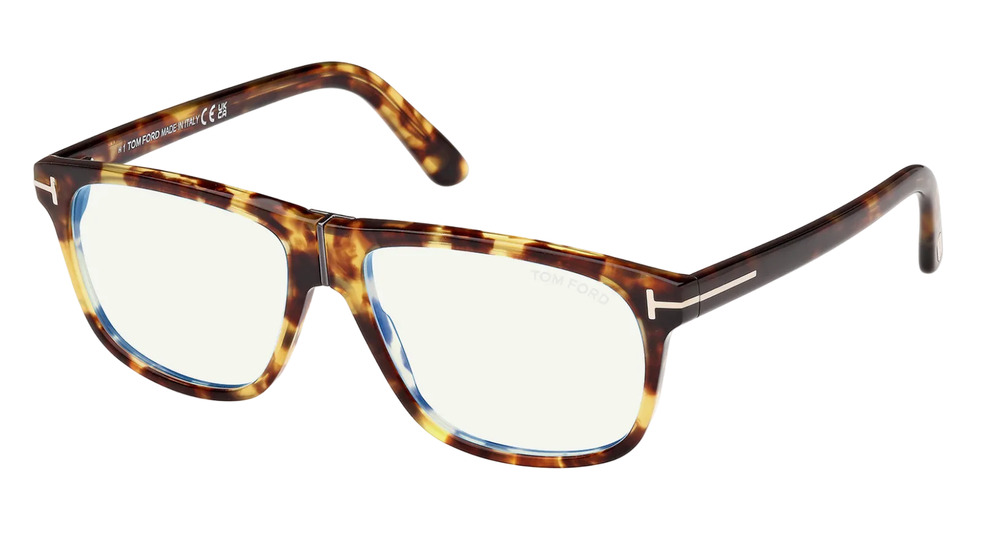 Tom Ford FT5978-B Tortoise Square Bluelight Frames